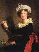 Elisabeth-Louise Vigee-Lebrun Self-Portrait oil painting reproduction